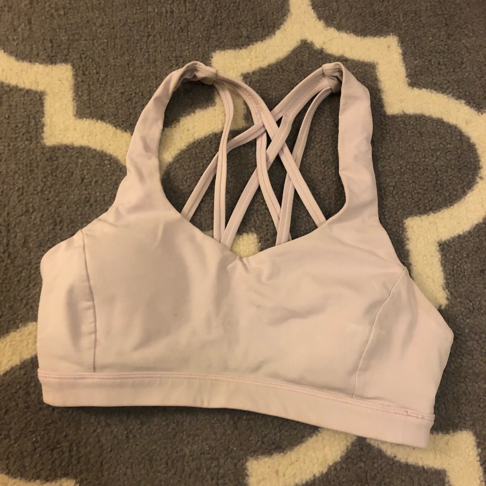 Lululemon Sports Bra in light lavender! 💜